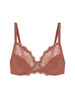 Soutien-gorge avec armatures emboîtant - Brun coco