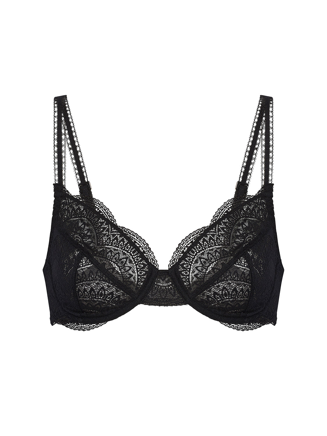 Soutien-gorge avec armatures classique - Noir