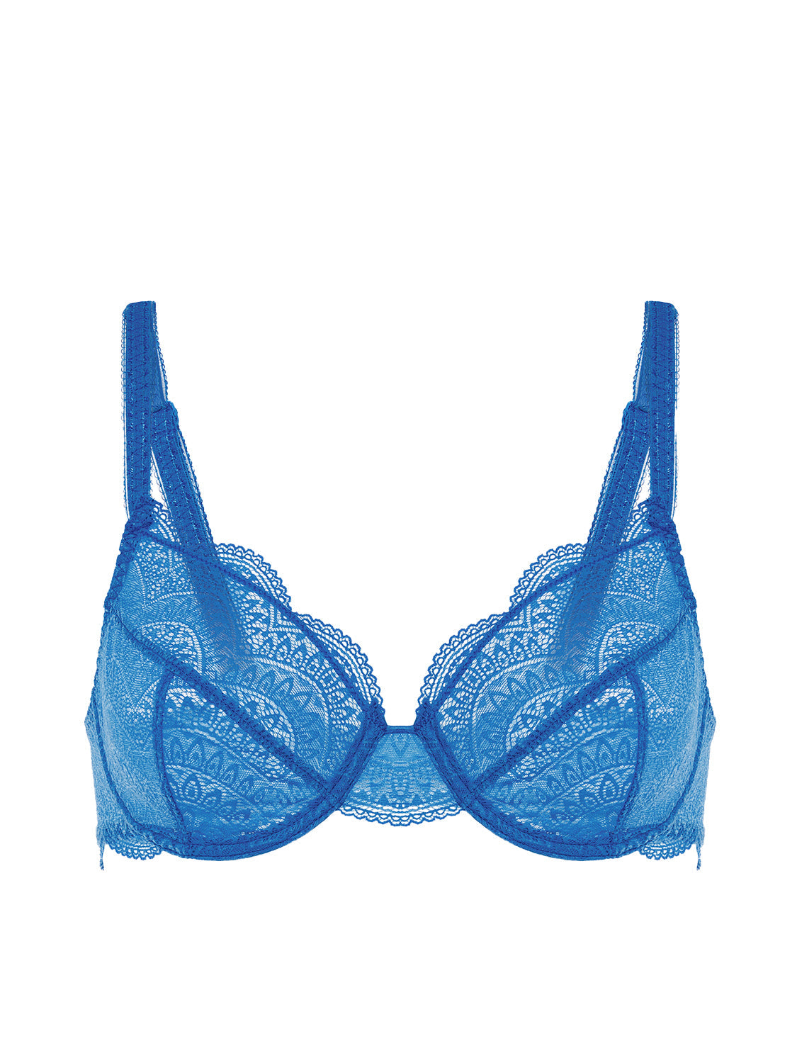 Soutien-gorge avec armatures classique - Bleu Myosotis