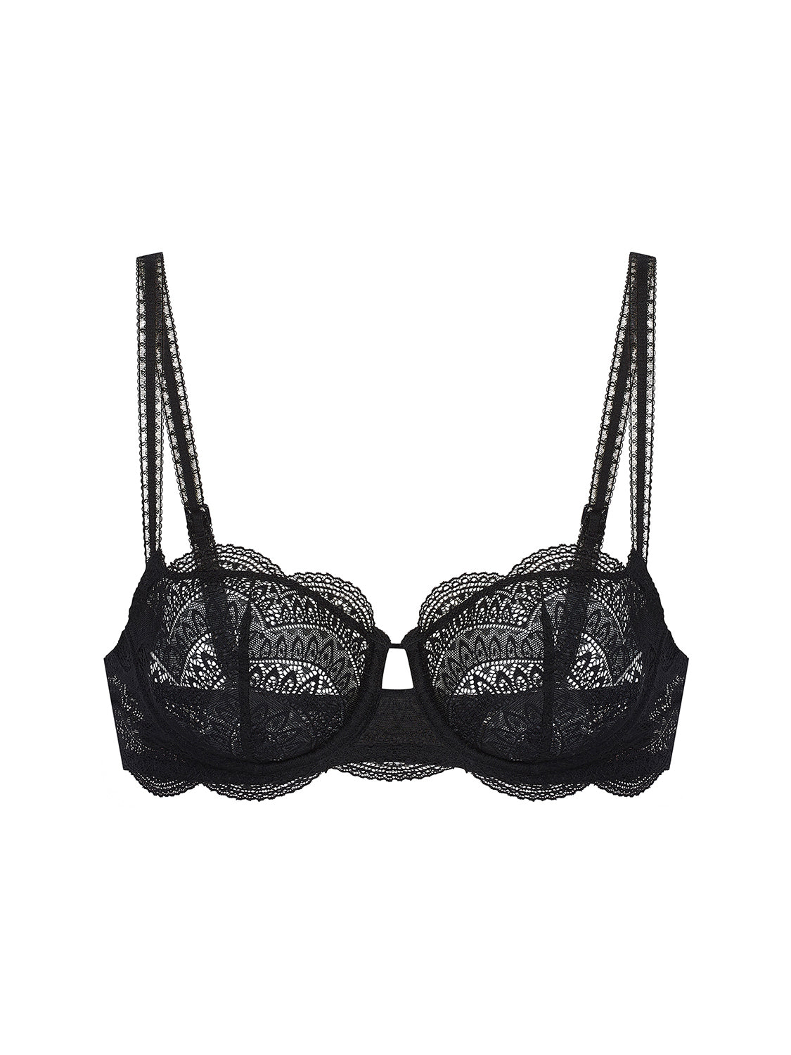 Soutien-gorge corbeille - Noir