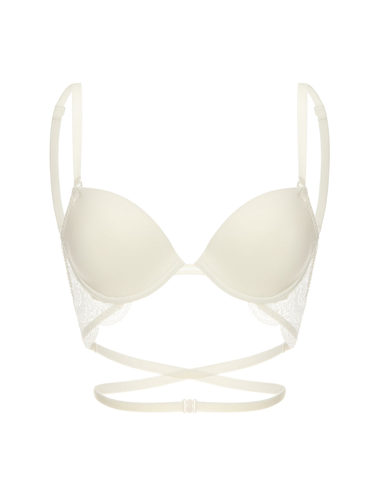 Soutien-gorge multi-positions dos nu - Naturel