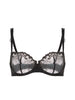 Soutien-gorge corbeille - Noir Gem