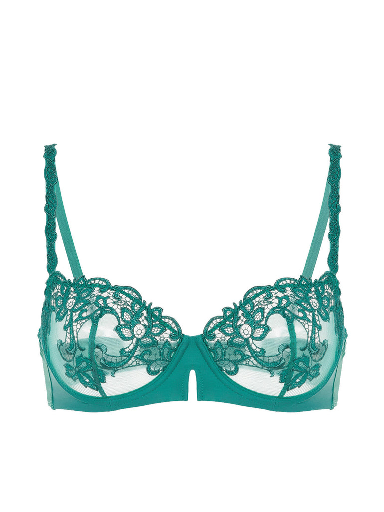 Soutien-gorge corbeille - Vert Garden