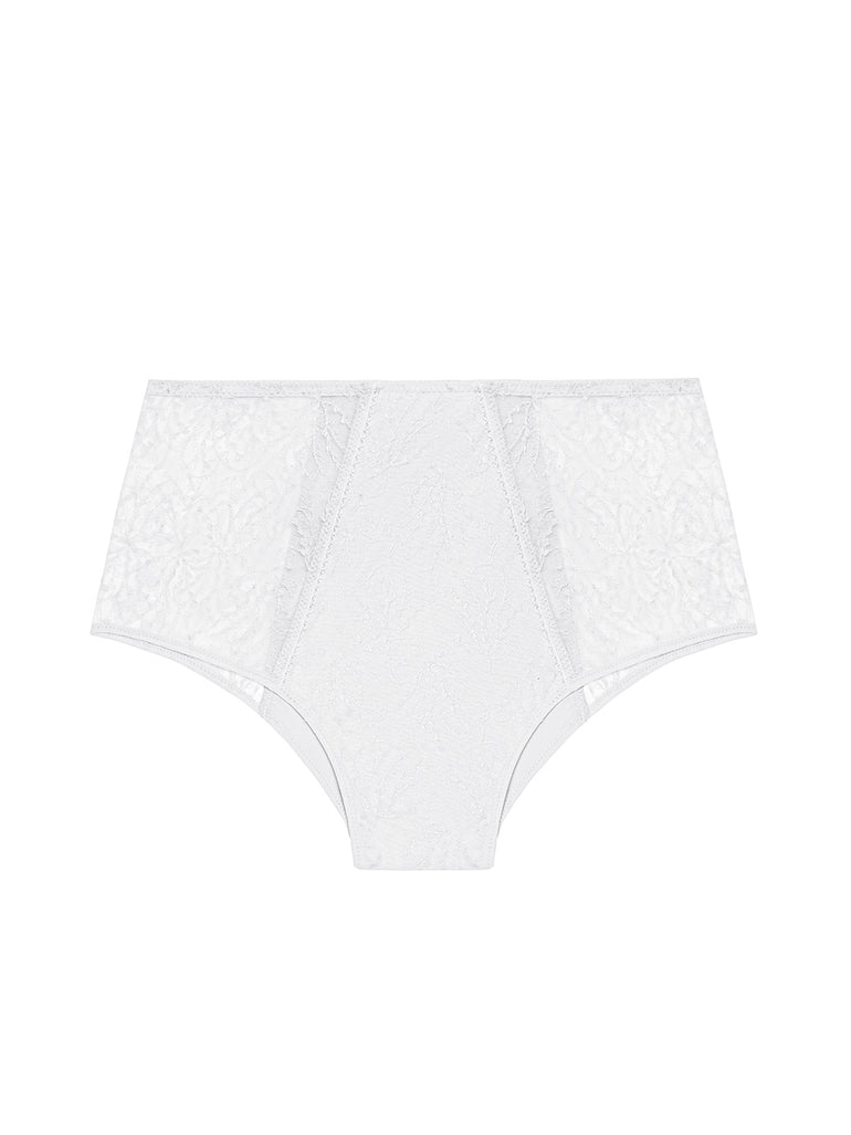 Culotte taille haute - Blanc