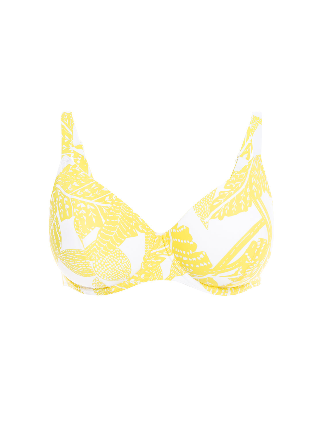 Haut de maillot de bain avec armatures - Imprimé Pluméria