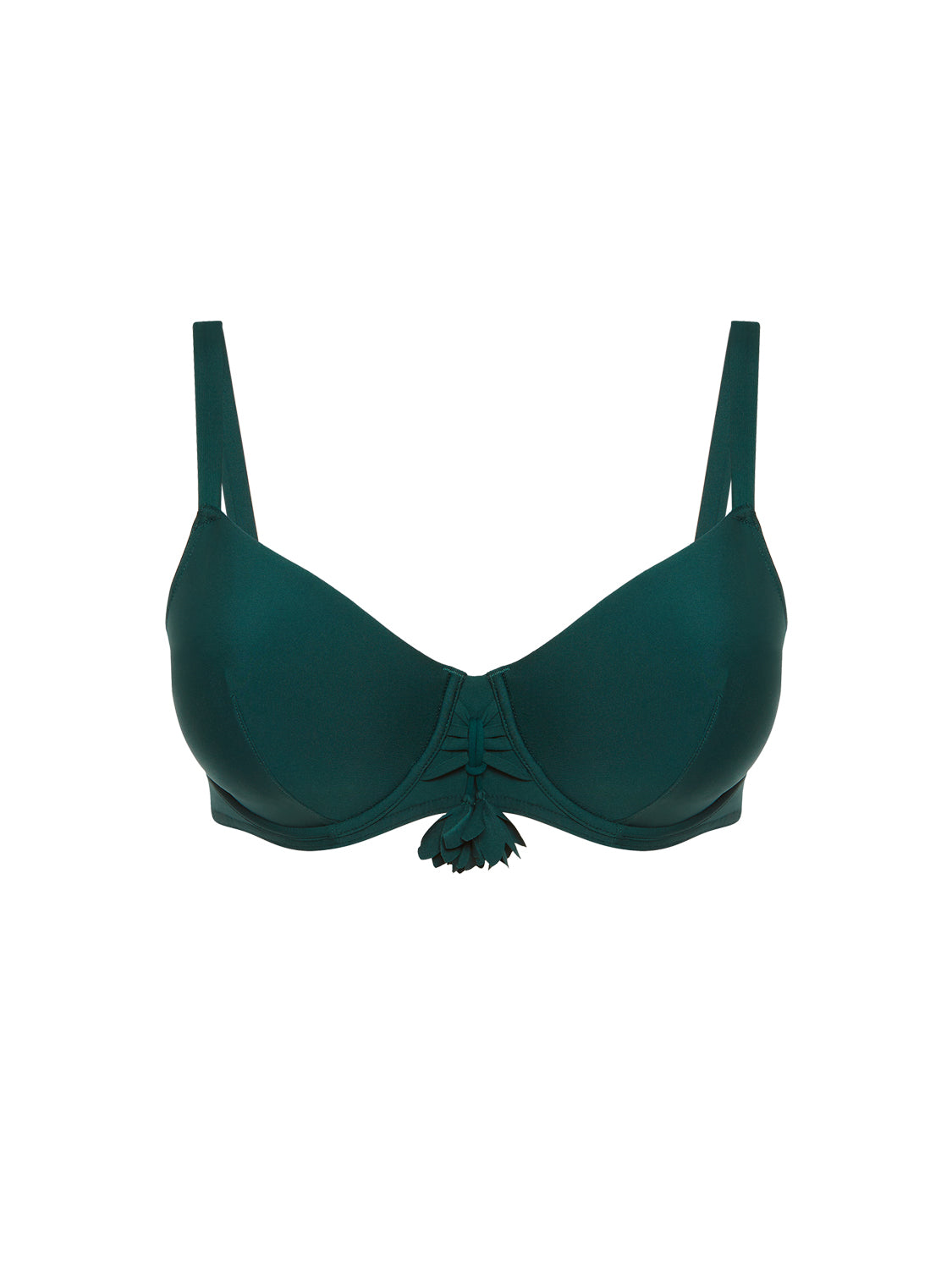 Haut de maillot de bain avec armatures - Vert Tropical