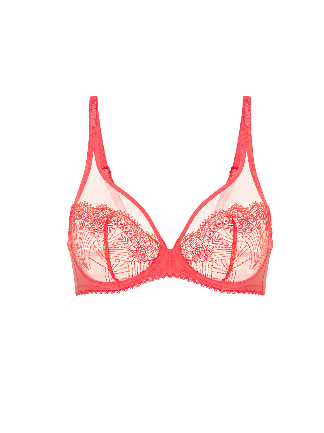 Soutien-gorge avec armature décolleté plongeant - Coralia