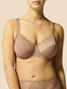 Soutien-gorge avec armatures emboîtant - Brun coco