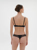 Soutien-gorge corbeille - Noir Gem