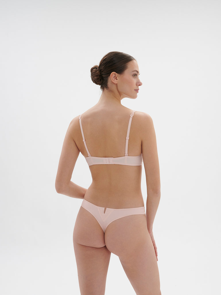 Soutien-gorge corbeille - Rose Nude