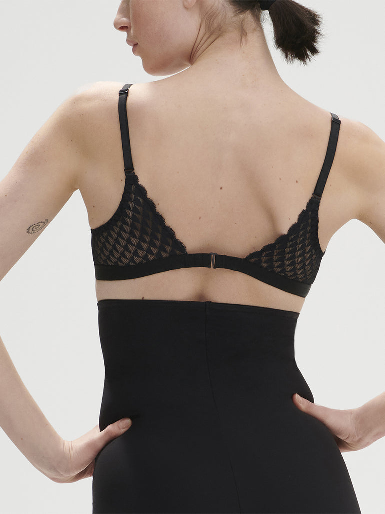 Soutien-gorge triangle sans-armatures - Noir