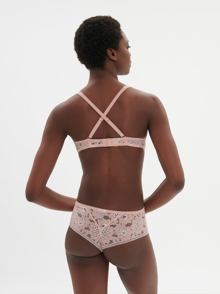 Soutien-gorge triangle sans-armatures - Rose Ballet
