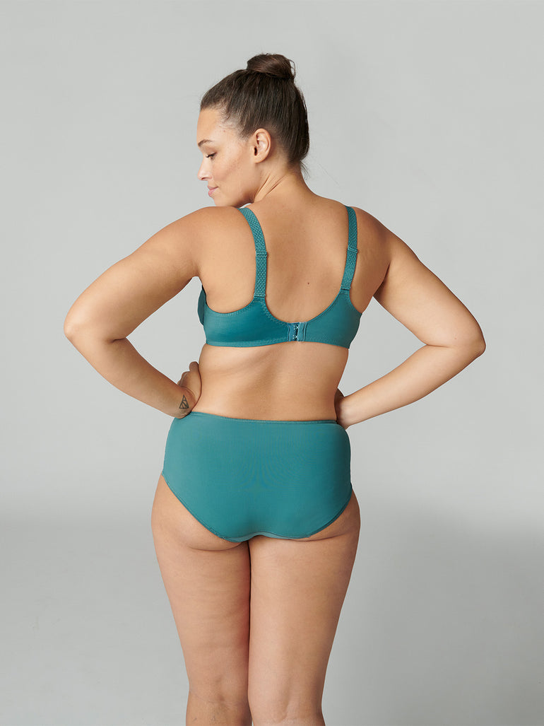 Culotte taille haute - Vert Boréal