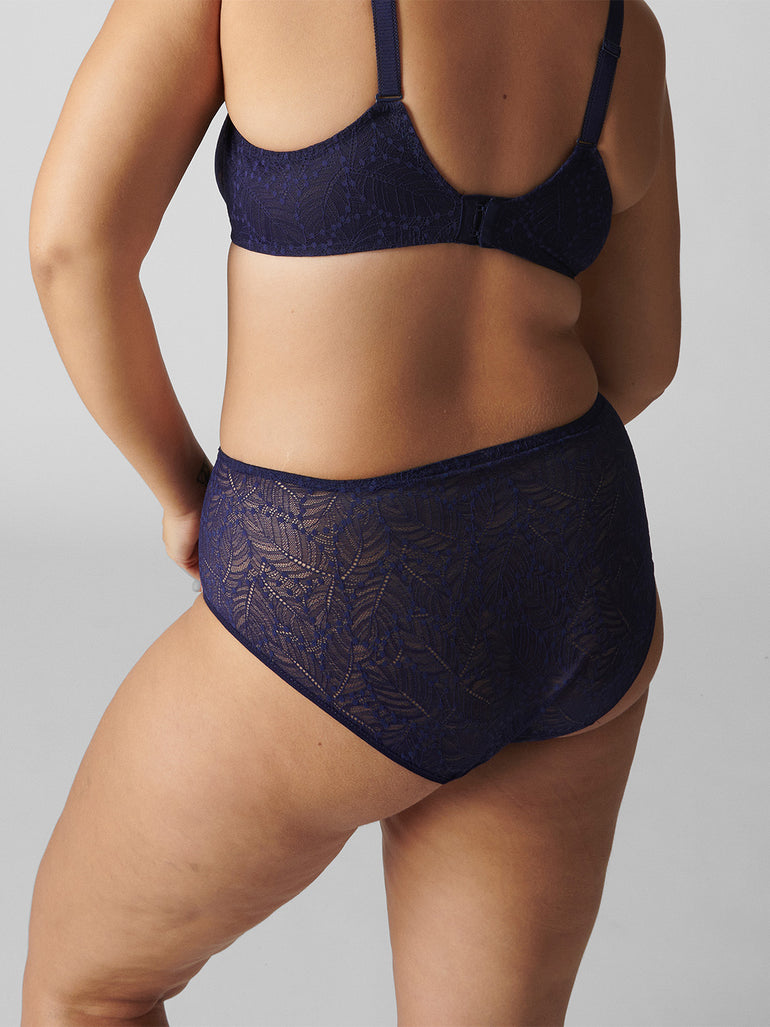 Culotte taille haute - Minuit