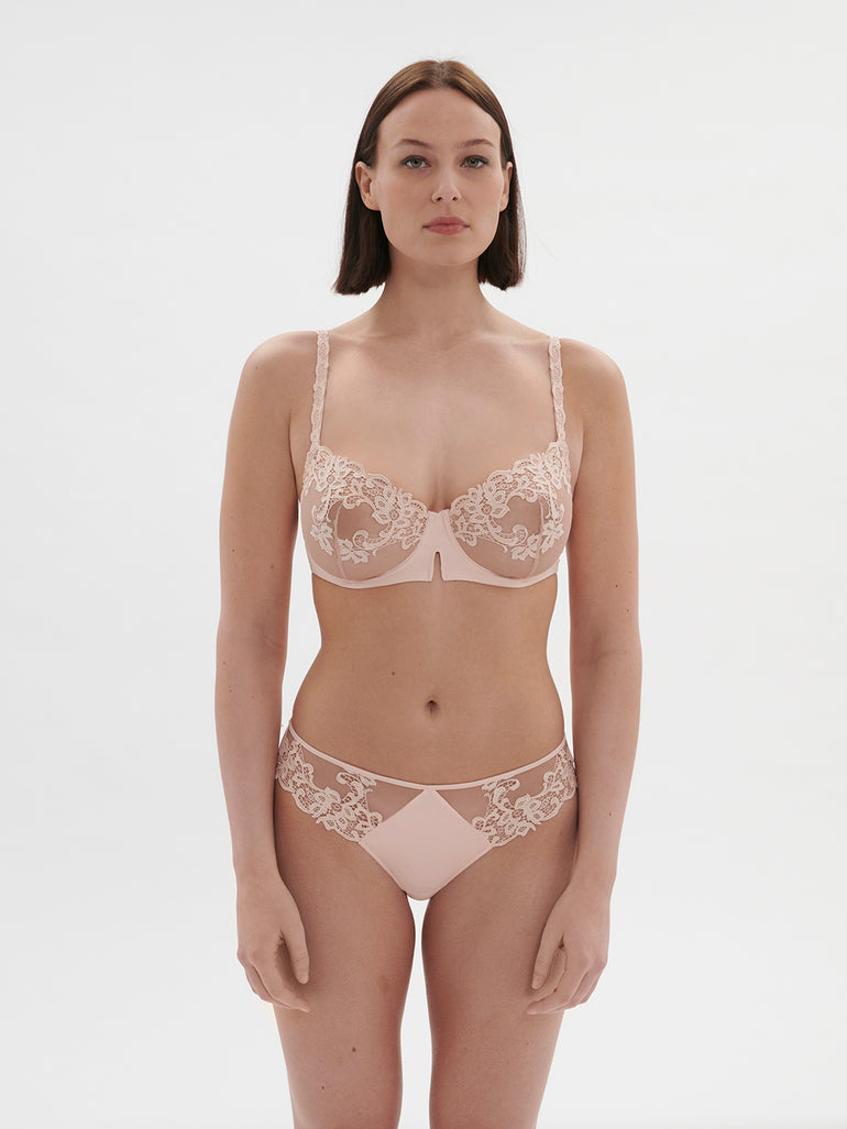 Soutien-gorge corbeille - Rose Nude