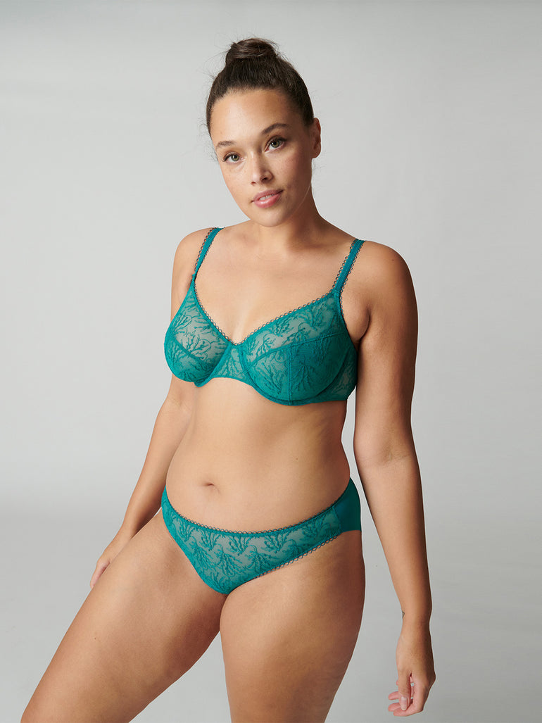 Soutien-gorge emboitant - Vert émeraude