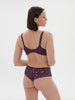 Soutien-gorge avec armature décolleté carré - Violet Euphoria