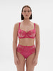 Soutien-gorge corbeille - Rose disco